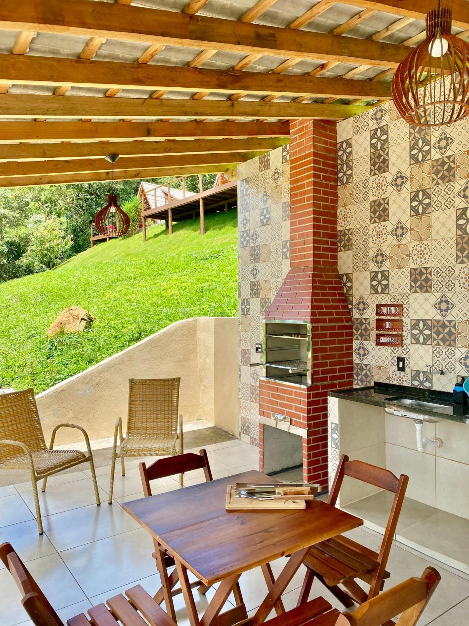Chales Fazenda Floresta Das Araucarias Cunha Exterior photo
