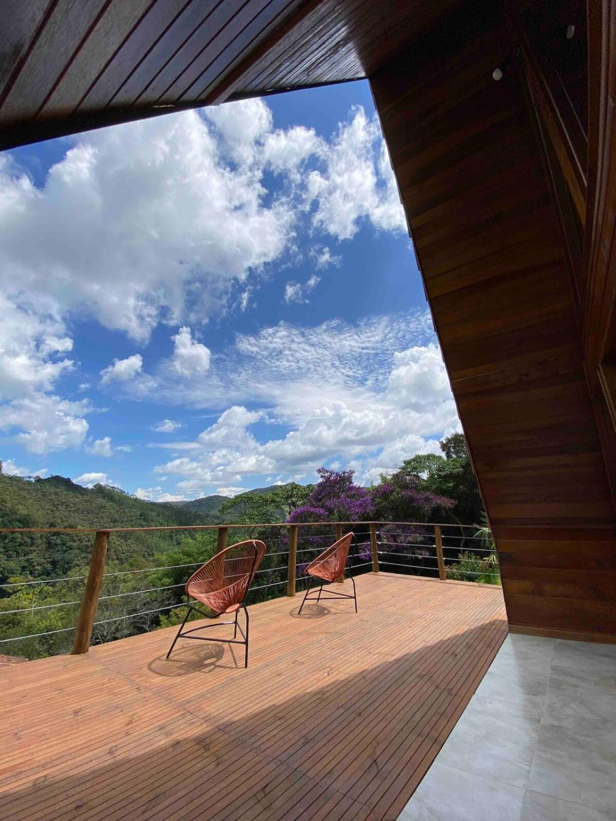 Chales Fazenda Floresta Das Araucarias Cunha Exterior photo